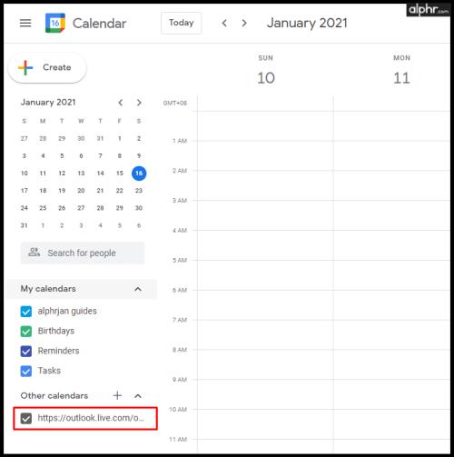 Kako sinkronizirati Outlook kalendar s Google kalendarom