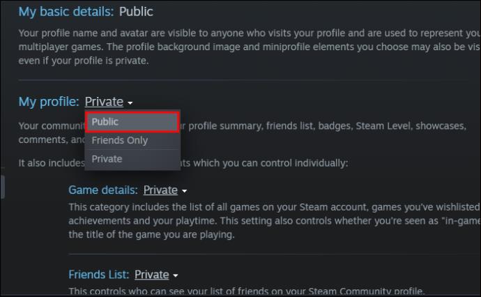 Kako učiniti profil privatnim u Steamu