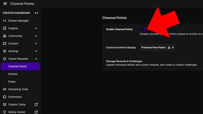 Hvordan gi kanalpoeng i Twitch