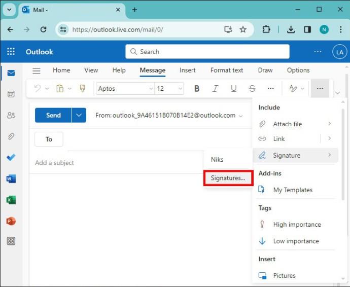 Πώς να προσθέσετε μια υπογραφή στο Outlook