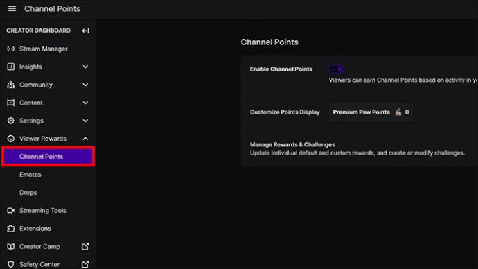Hvordan gi kanalpoeng i Twitch