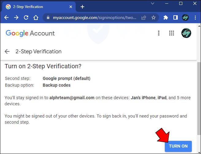 Kā iespējot/atspējot divu faktoru autentifikāciju (2FA) pakalpojumam Gmail