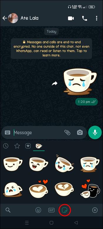 Kako koristiti naljepnice u WhatsAppu