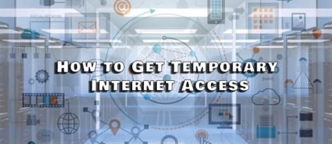 Hogyan juthat ideiglenes internet-hozzáféréshez