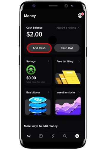 Kako dodati gotovinu u aplikaciju Cash