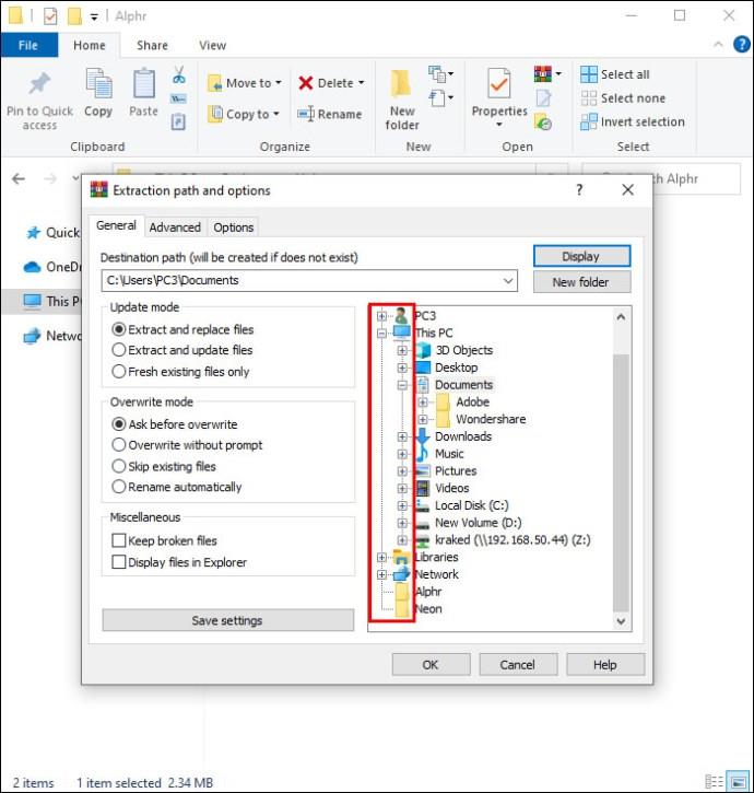 Jak otevřít soubor Zip