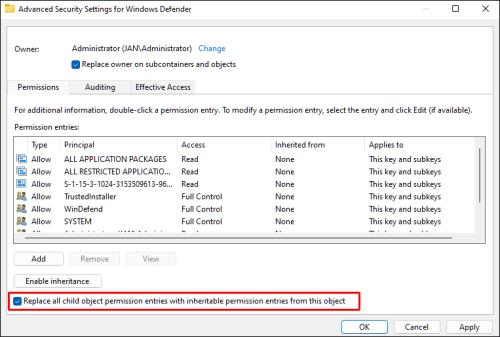 Jak zakázat program Windows Defender v systému Windows 10/11