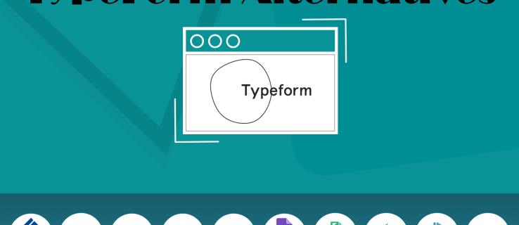 Nejlepší alternativy TypeForm