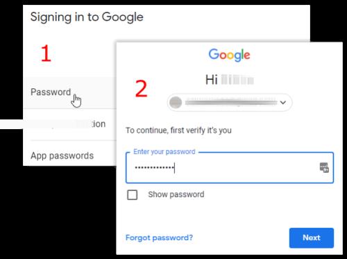 Как да нулирате паролата си в Gmail