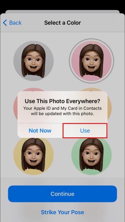 Kako postaviti Memoji kao Apple ID fotografiju