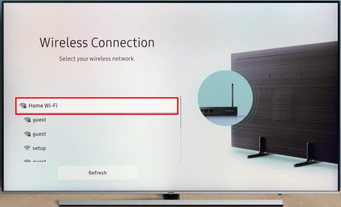 Як підключитися до Wi-Fi на телевізорі Samsung