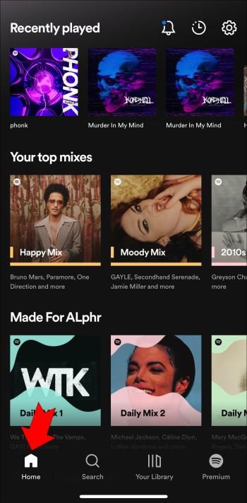 Kako očistiti popis nedavno reproduciranih u Spotifyju