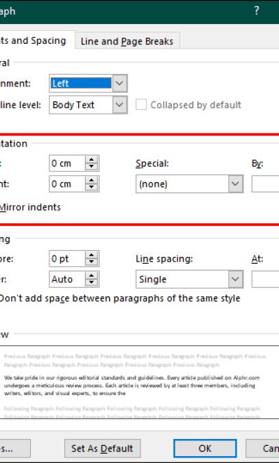 Kaip sukurti kabančią įtrauką „Word“.