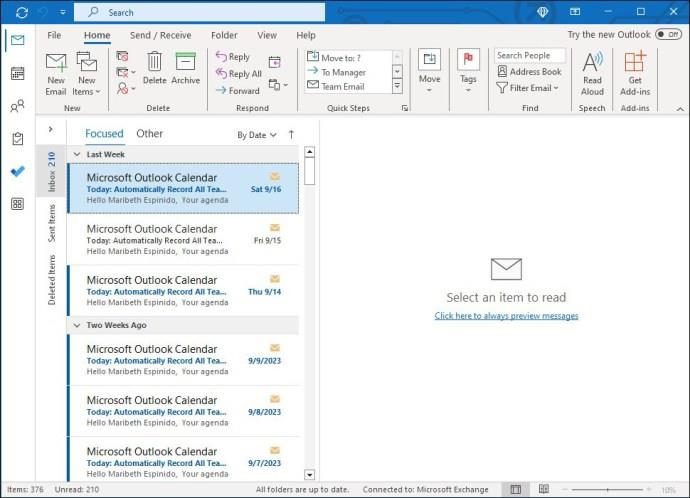 Как да коригирате Outlook, който не изпраща имейли