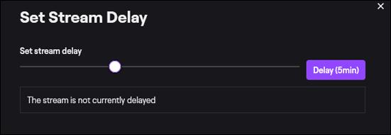 Twitch: Jak nastavit zpoždění streamu