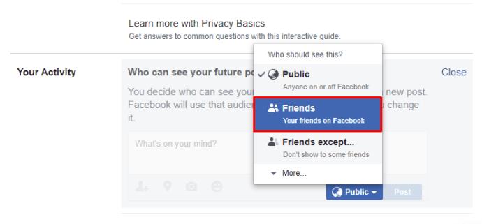 Kā padarīt savu profilu privātu pakalpojumā Facebook