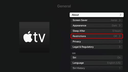 Jak spravovat rodičovskou kontrolu na Apple TV