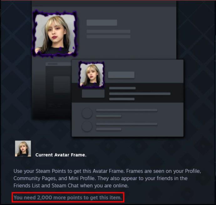 Ako získať rám avatara v službe Steam
