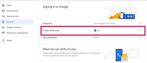 Kako ponastaviti geslo za Gmail