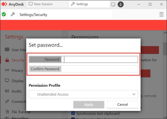 AnyDesk Unattended Access Vs Full Access