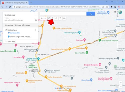 Hvordan tegne en sirkel med en viss radius på Google Maps