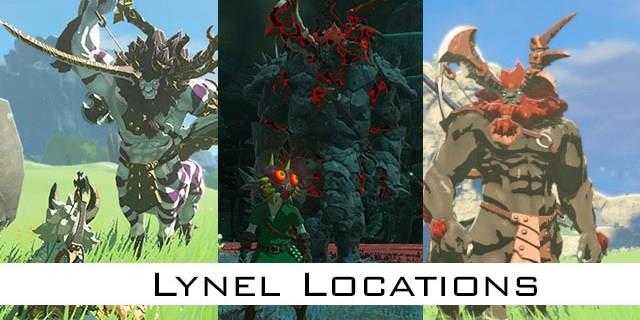 Slzy Kráľovstva Lynel Locations