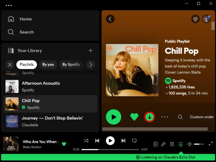 Kako prenesti pesmi iz Spotifyja