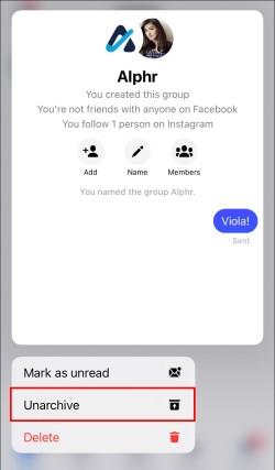 Kuinka palauttaa poistetut viestit Facebook Messengerissä