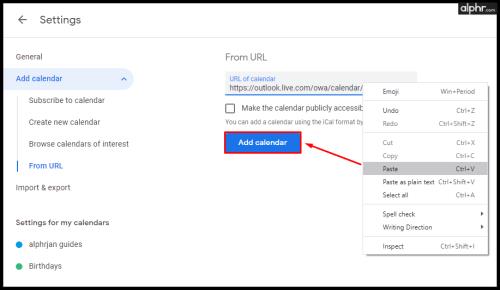 Kako sinkronizirati Outlook kalendar s Google kalendarom