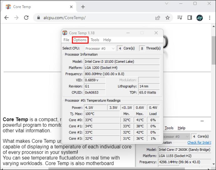 Kako preveriti temperaturo procesorja v računalniku z operacijskim sistemom Windows 11