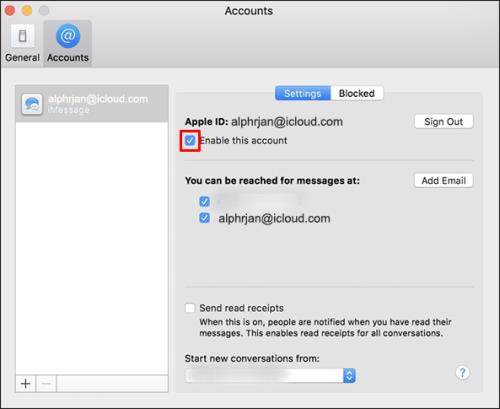 Az IMessage nem szinkronizálásának javítása Mac számítógépen