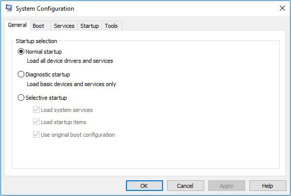 Kaip atidaryti ir naudoti MSConfig sistemoje „Windows 10“