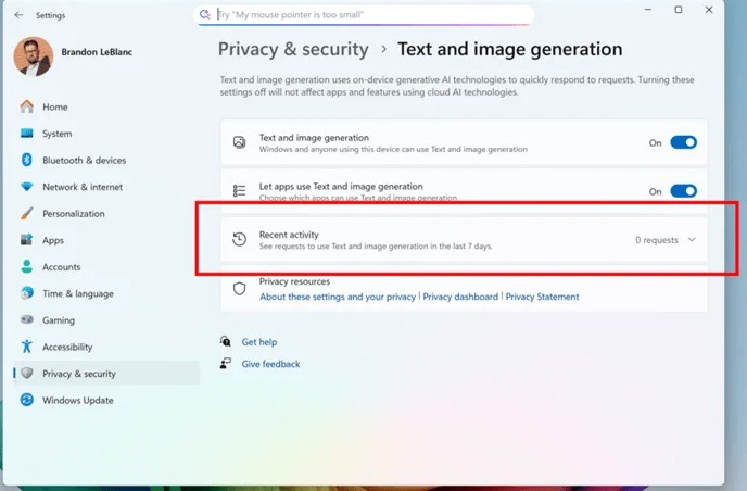 Як переглянути програми для створення тексту та зображень у Windows 11 Як переглянути програми для створення тексту та зображень у Windows 11