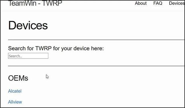 Kako namestiti TWRP Recovery na Android (brez potrebe po root pravicah)