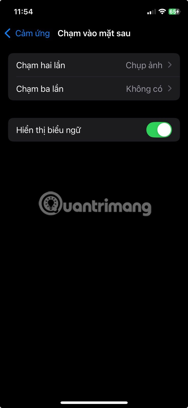Як налаштувати жест торкання назад на iPhone