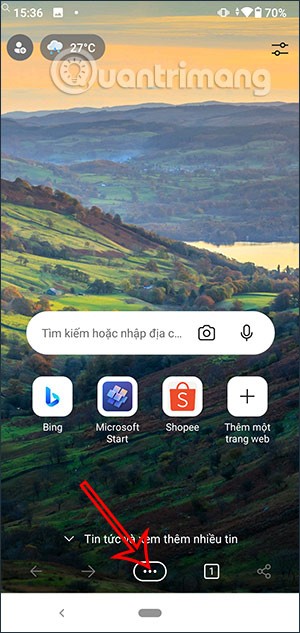 Slik sletter du nettleserloggen på en Android-telefon
