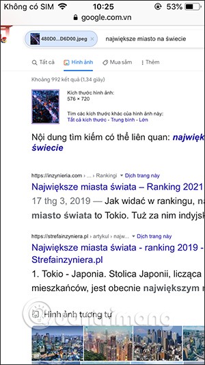 Kā meklēt attēlus, izmantojot Google attēlus savā tālrunī