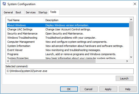 Kaip atidaryti ir naudoti MSConfig sistemoje „Windows 10“