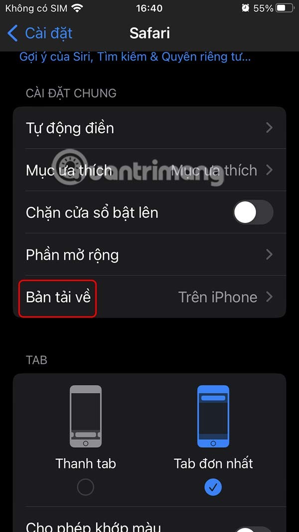 Kako promijeniti lokaciju preuzimanja na Safariju na iPhoneu
