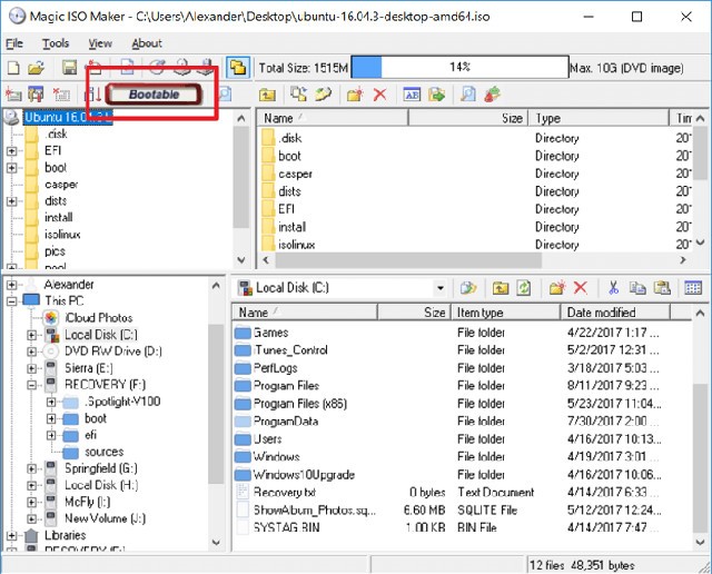 Jak zkontrolovat, zda bylo USB Bootování úspěšně vytvořeno?
