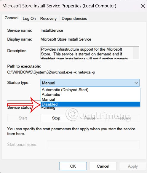 Kaip išjungti automatinius programų atnaujinimus „Microsoft Store“ parduotuvėje