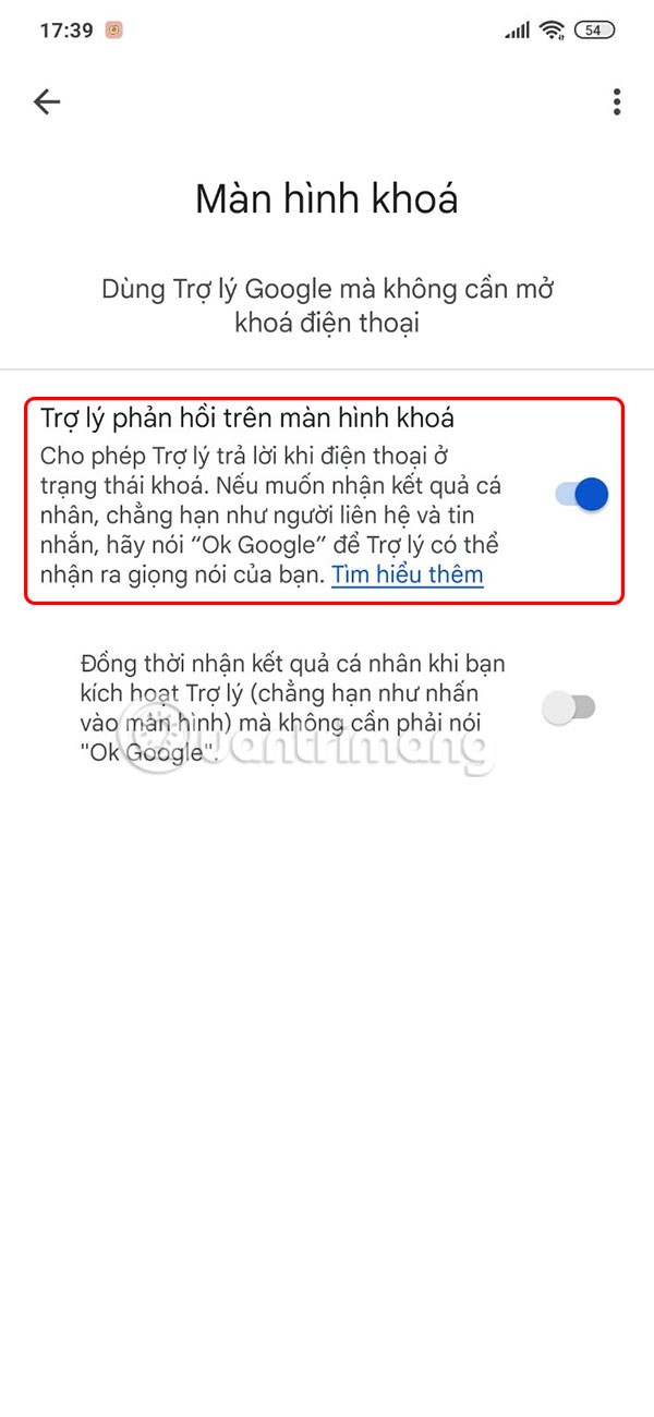 Kuinka poistaa Google Assistant käytöstä lukitusnäytöllä
