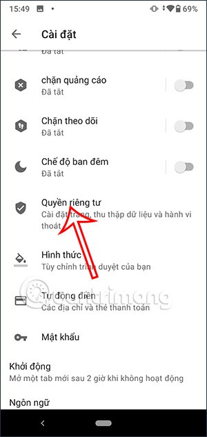 Slik sletter du nettleserloggen på en Android-telefon