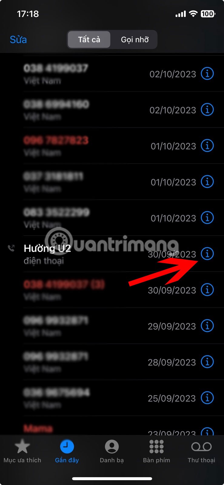 Puheluhistorian tarkasteleminen ja poistaminen iPhonessa