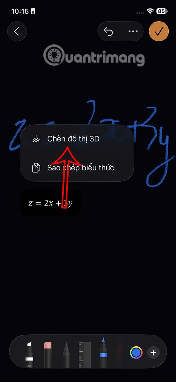 Útmutató 3D grafikonok létrehozásához iPhone-on alkalmazások nélkül