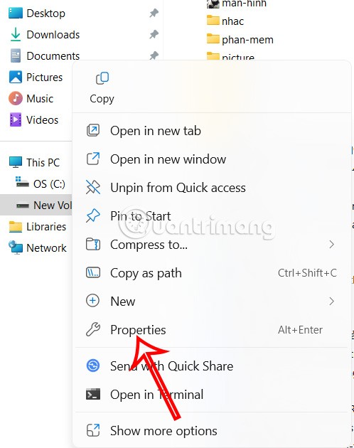 Jak změnit výchozí umístění složky Dokumenty ve Windows 11