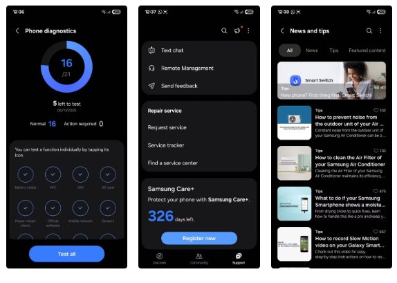 Forhåndsinstallerte apper som trygt kan avinstalleres på Samsung-telefoner