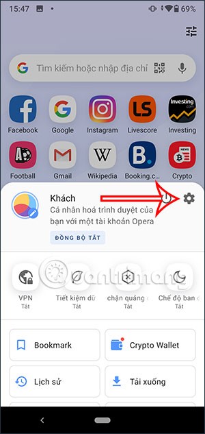 Slik sletter du nettleserloggen på en Android-telefon