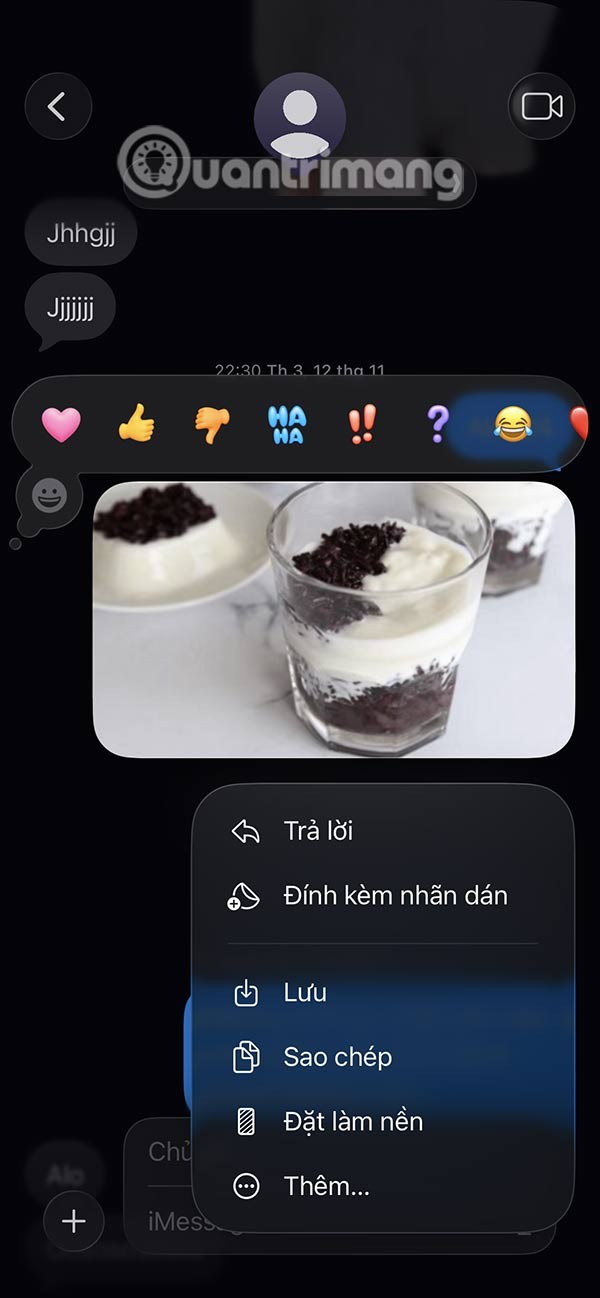 Jak změnit tapetu zprávy na iPhonu