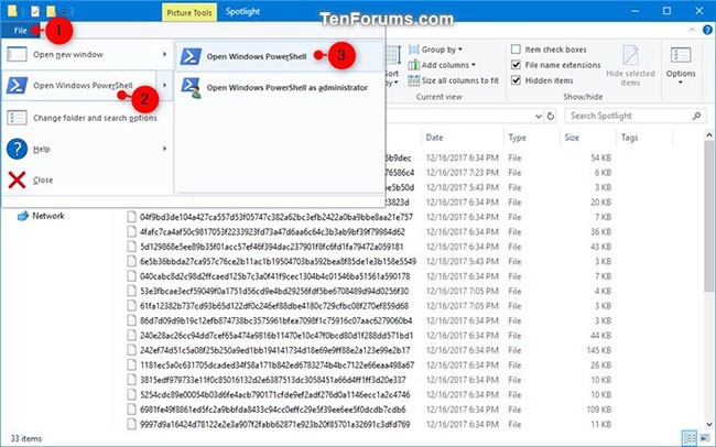 Как да изтеглите изображения на заключения екран на Windows 10 от Spotlight на вашия компютър